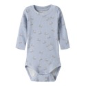 NAME IT Baby Hobit Langærmet Bodystocking - Blue Fog
