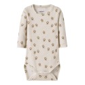 NAME IT Baby Hobit Langærmet Bodystocking - Peyote Melange