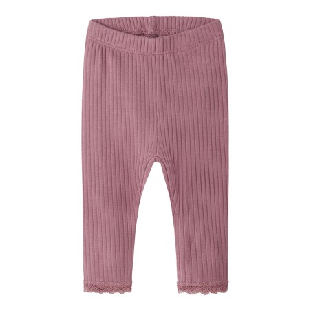 NAME IT Baby Hallie Leggings - Mesa Rose