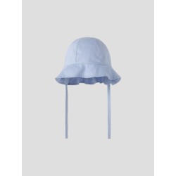 NAME IT Baby Zilu UV Hat M/ Øreklapper - Blue Fog
