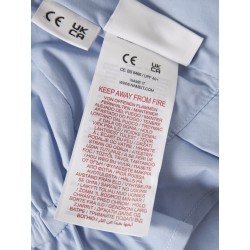 NAME IT Baby Zilu UV Hat M/ Øreklapper - Blue Fog