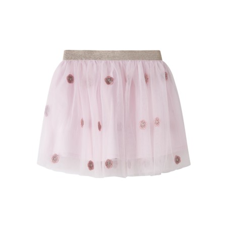 NAME IT Mini Fjilla Tulle Nederdel - Cradle Pink