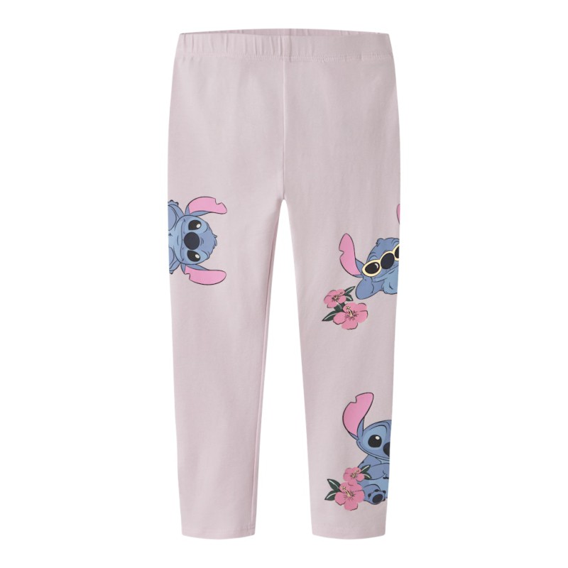 NAME IT Mini Fana Stitch Leggings - Cradle Pin