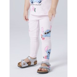 NAME IT Mini Fana Stitch Leggings - Cradle Pin