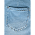 NAME IT Baby/Mini Salli Slim Sweat Jeans - Light Blue Denim / Hjerte