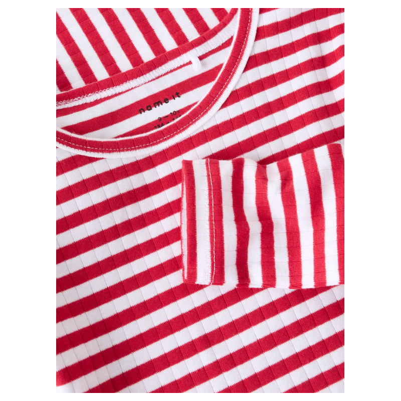 NAME IT Kids Suraja S-Xlim L/s Bluse - Lollipop