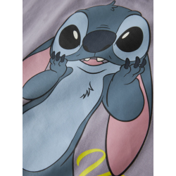 NAME IT Kids Stitch S/S T-shirt - Lavender Gray