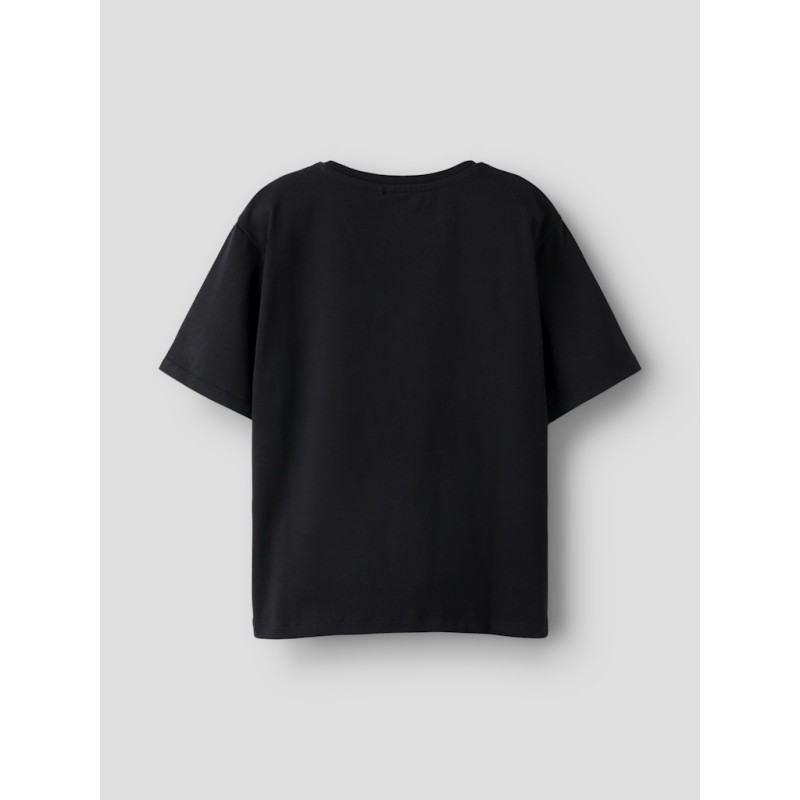 NAME IT Kids Fora Stitch S/S Regular T-shirt - Bright White