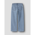 NAME IT Kids Stitch Brede Jeans - Light Blue Denim