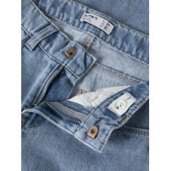 NAME IT Kids Stitch Brede Jeans - Light Blue Denim