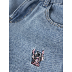 NAME IT Kids Stitch Brede Jeans - Light Blue Denim