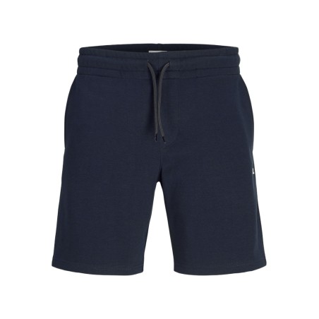 JJ REBEL Gorm Reg Rebel logo sweat shorts - Sky Captain