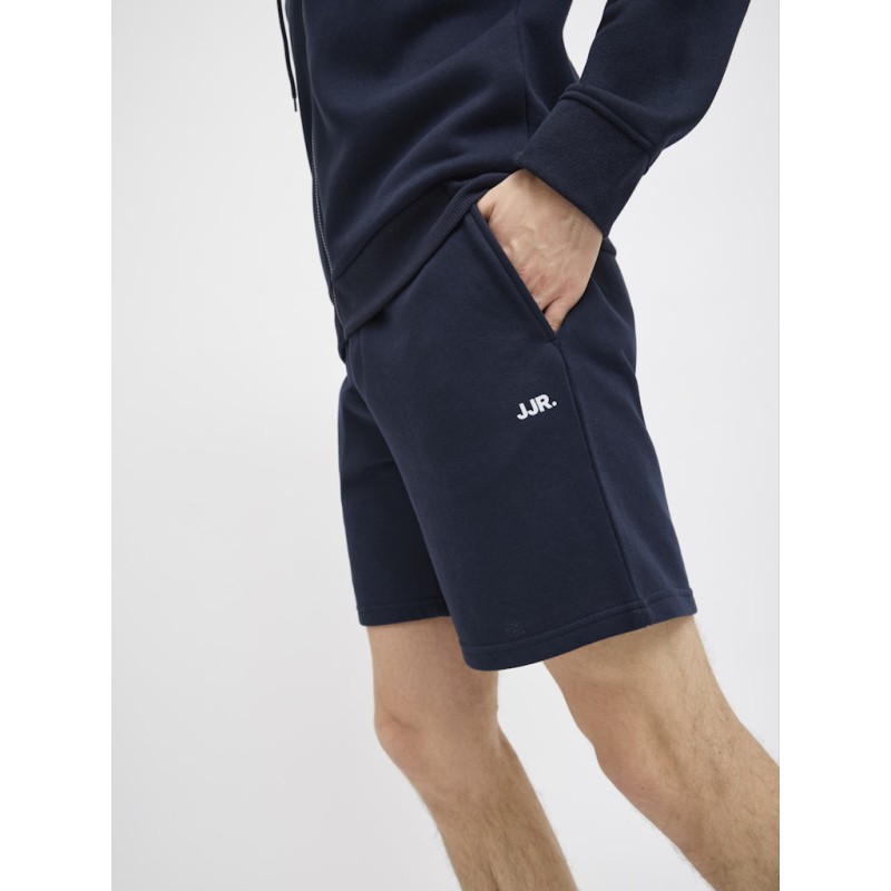 JJ REBEL Gorm Reg Rebel logo sweat shorts - Sky Captain
