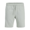 JJ REBEL Gorm Reg Rebel logo sweat shorts - Aqua Gray