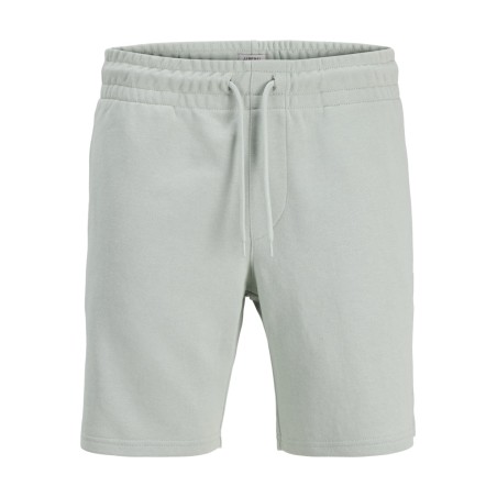 JJ REBEL Gorm Reg Rebel logo sweat shorts - Aqua Gray