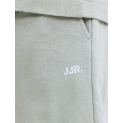 JJ REBEL Gorm Reg Rebel logo sweat shorts - Aqua Gray