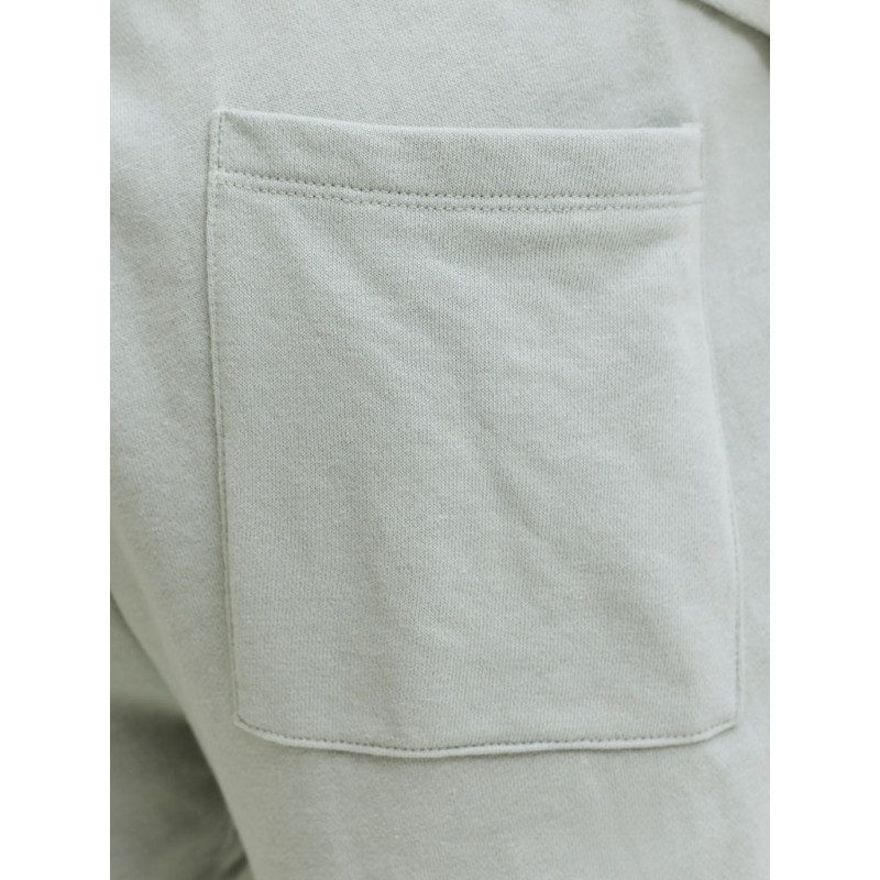 JJ REBEL Gorm Reg Rebel logo sweat shorts - Aqua Gray