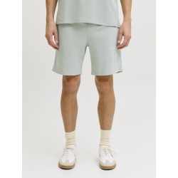JJ REBEL Gorm Reg Rebel logo sweat shorts - Aqua Gray