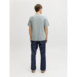 JJ Rebel Rebel Logo T-shirt - Aqua Gray