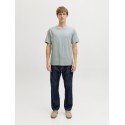 JJ Rebel Rebel Logo T-shirt - Aqua Gray