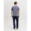 JJ Rebel Rebel Logo T-shirt - Folkestone Gray