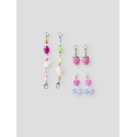 NAME IT KIDS Farlula sko accessoires - 6 stks Strawberry Moon