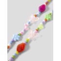 NAME IT KIDS Farlula sko accessoires - 6 stks Strawberry Moon