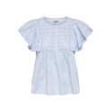 JDY Sigga Kortærmet Top - Cashmere Blue