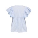 JDY Sigga Kortærmet Top - Cashmere Blue