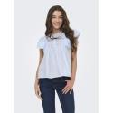 JDY Sigga Kortærmet Top - Cashmere Blue