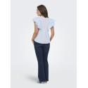 JDY Sigga Kortærmet Top - Cashmere Blue