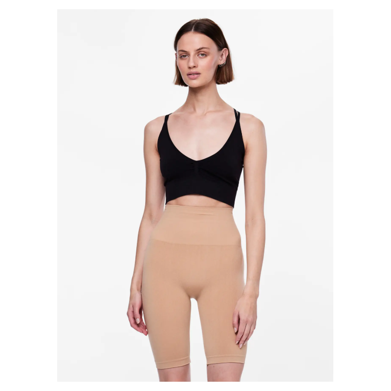 PIECES Imagine Shapewear Shorts - Tan