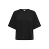 JDY Amalfi Life kortærmet sweat t-shirt - Black