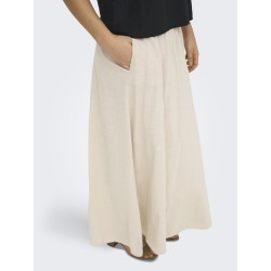 ONLY Tizana Lang Nederdel - Silver Lining