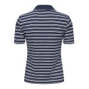 JDY Helga Kortærmet Rib Polo Top - Navy Blazer