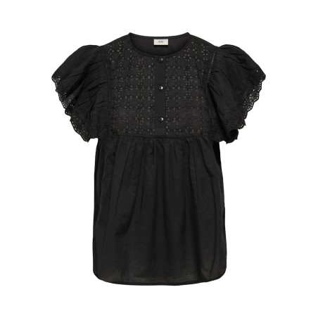 JDY Sigga Kortærmet Top - Black