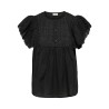 JDY Sigga Kortærmet Top - Black