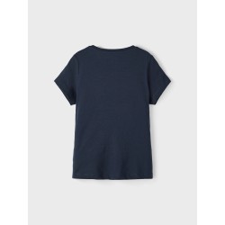 NAME IT Kids Delfine Kortærmet Top - Dark Sapphire