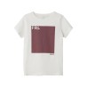 NAME IT KIDS TIGNE Kortærmet T-SHIRT - WHITE ALYSSUM