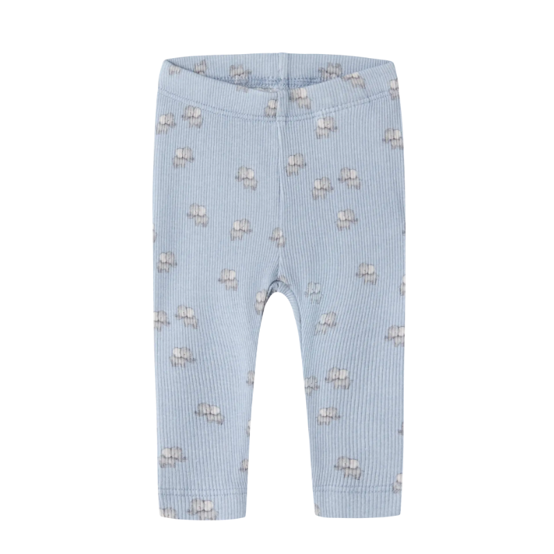 NAME IT BABY Hobit Lange john leggings - Blue Fog