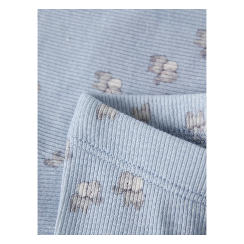 NAME IT BABY Hobit Lange john leggings - Blue Fog