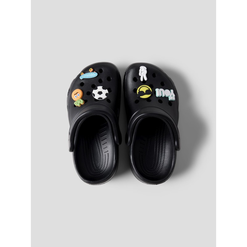 NAME IT KIDS Fame Clogs - Black 6 pins sport