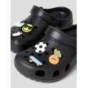 NAME IT KIDS Fame Clogs - Black 6 pins sport