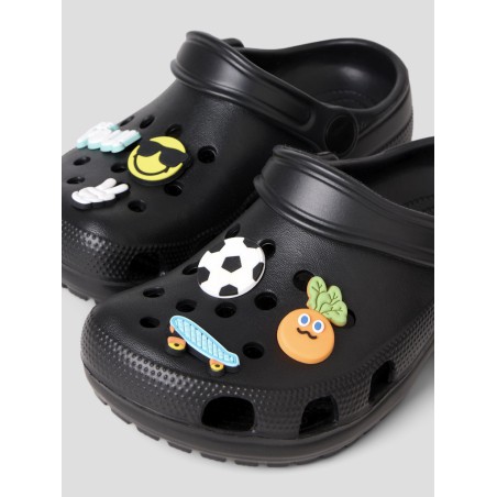 NAME IT KIDS Fame Clogs - Black 6 pins sport