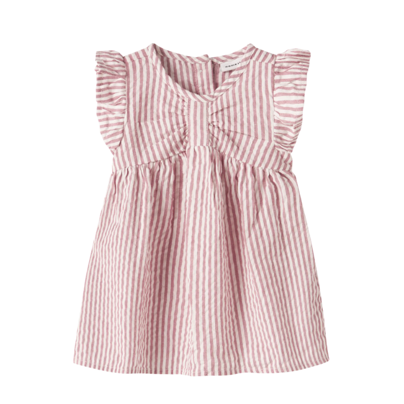 NAME IT BABY kortærmet Hipe spencer kjole - Mesa Rose