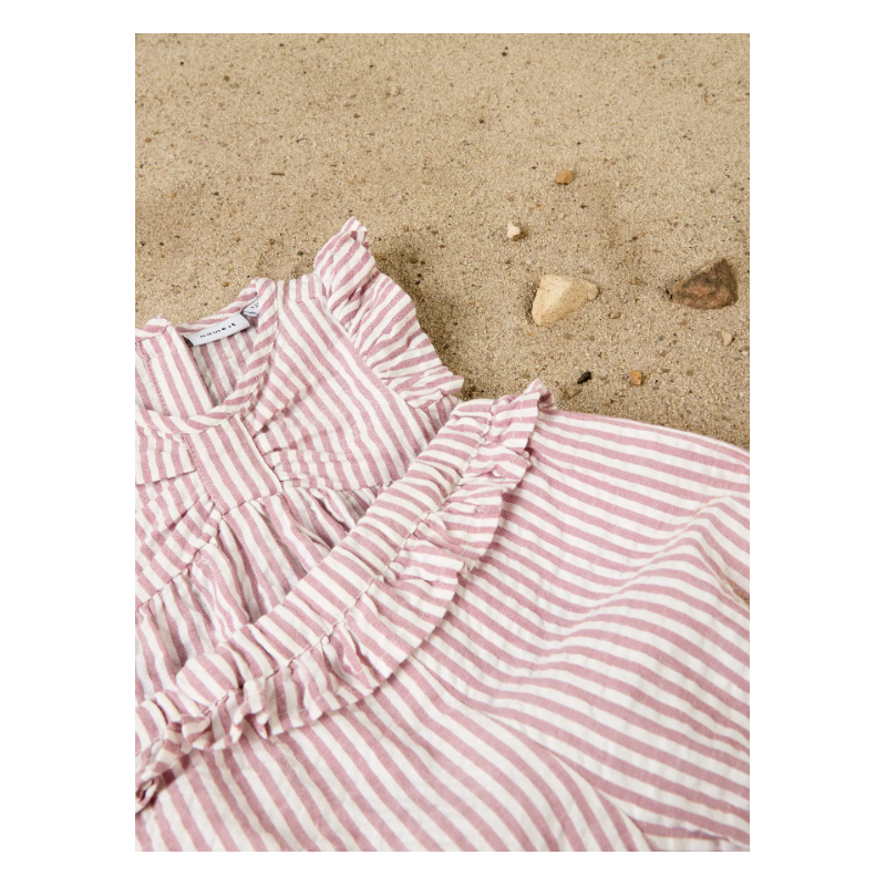 NAME IT BABY kortærmet Hipe spencer kjole - Mesa Rose