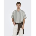 ONLY & SONS Walker kortærmet resort skjorte - Dark Olive