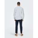 ONLY & SONS Caiden Hør Skjorte - Cashmere Blue