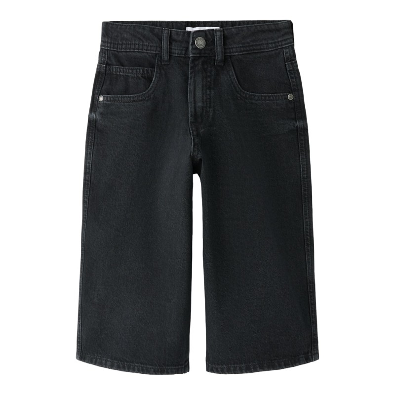 NAME IT KIDS Ben x-skater denim shorts - Black