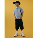 NAME IT KIDS Ben x-skater denim shorts - Black